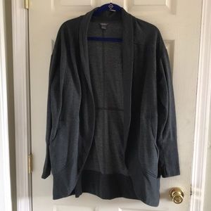 Eddie Bauer Camp Fleece Wrap Cardigan